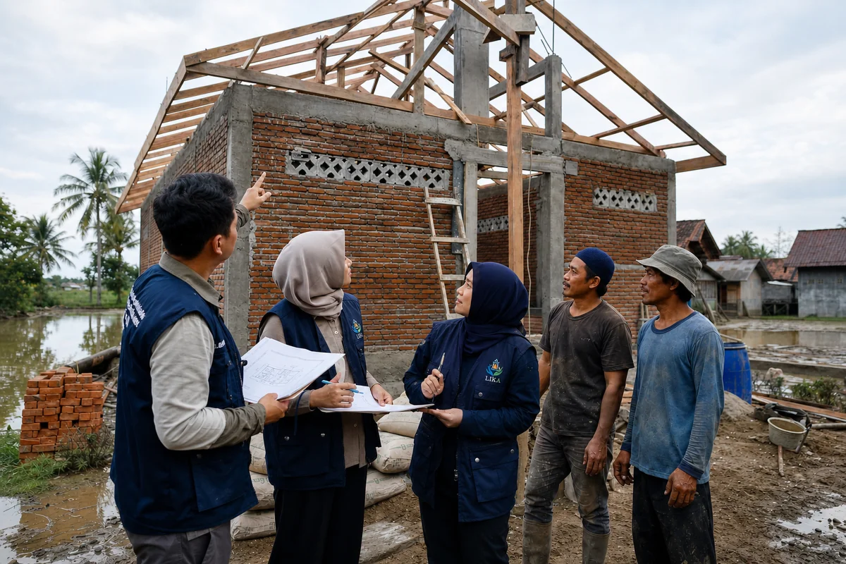 Gambar Bangkitkan Rumah, Pulihkan Harapan