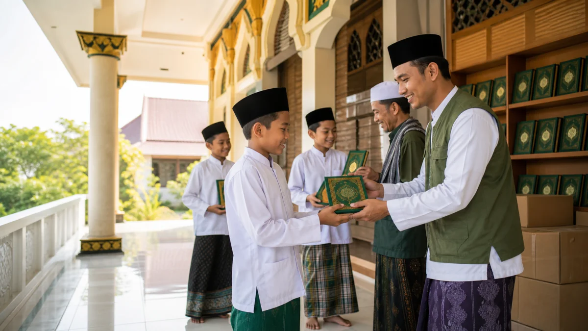 Gambar Berbagi Mushaf Al-Qur'an