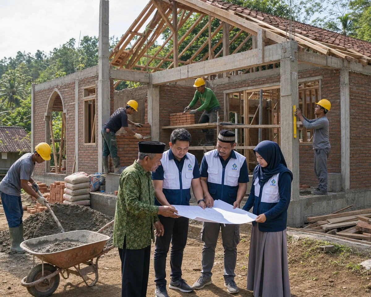 Gambar Pembangunan Balai Pengajian dan Pusat Pembinaan Keagamaan
